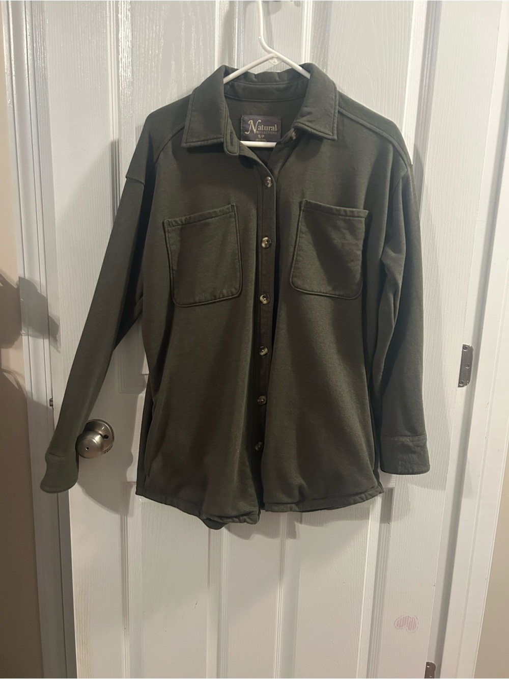 Long button up shirt/shacket